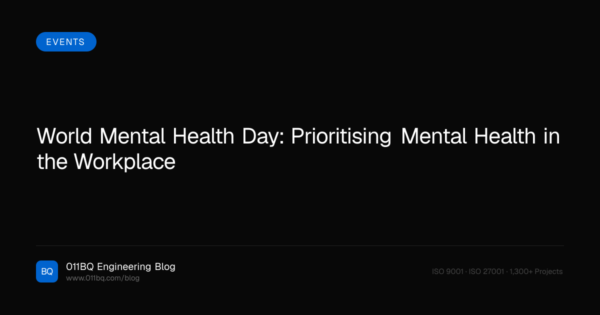 Weltmentalgesundheitstag: Priorisierung der psychischen Gesundheit am Arbeitsplatz