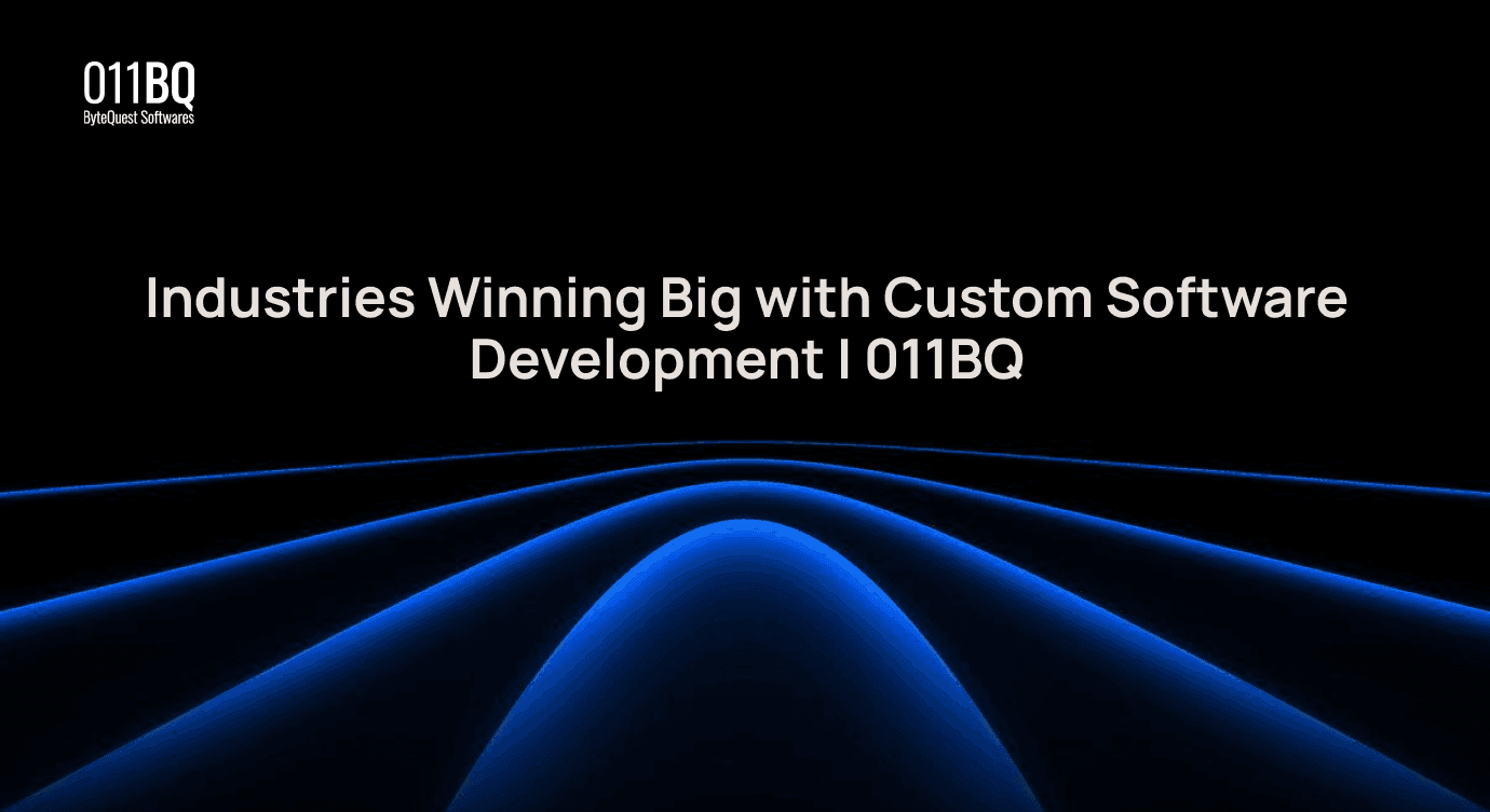 Industries Winning Big with Custom Software Development | 011BQ