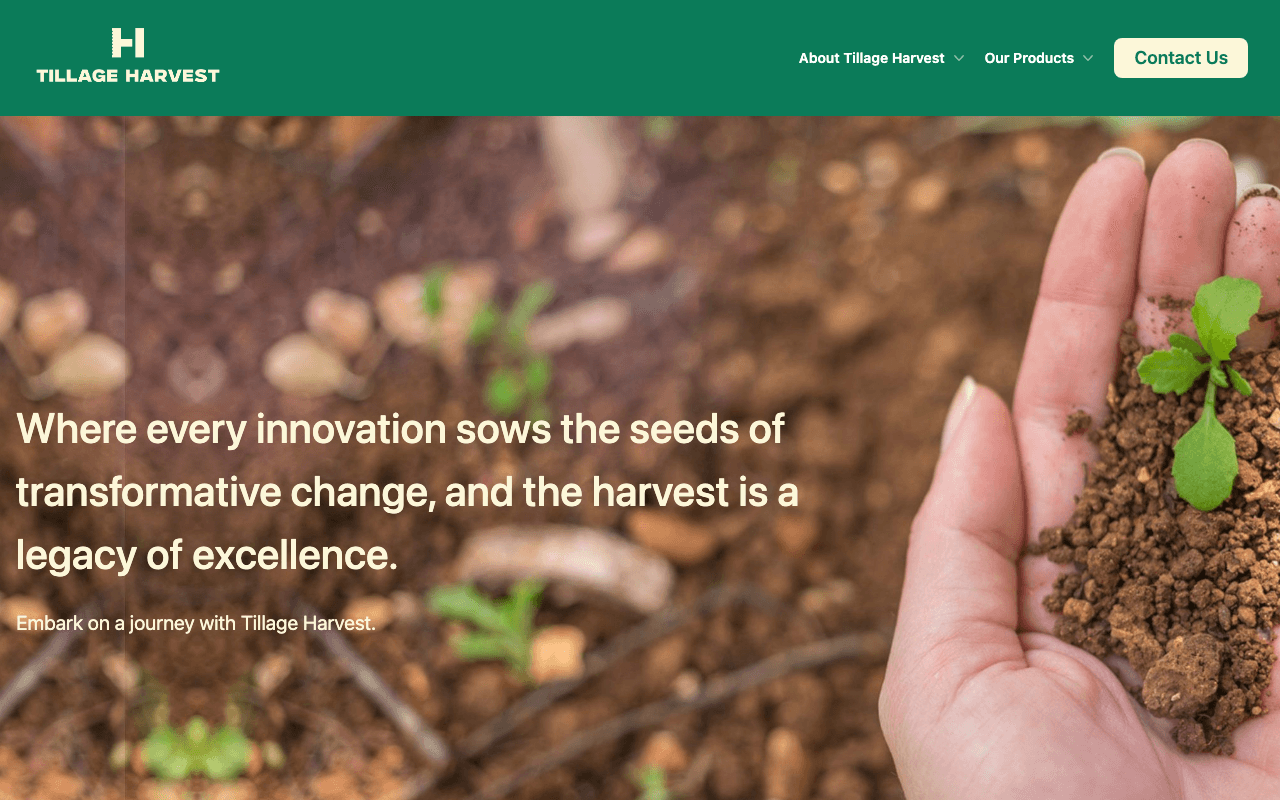 Tillage Harvest