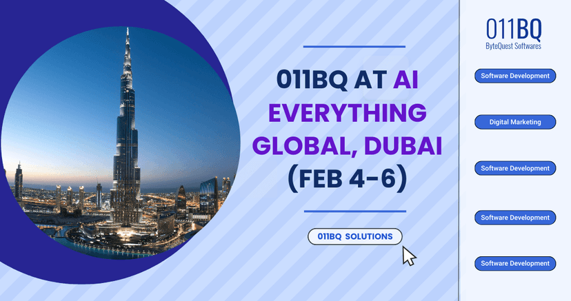Unveiling the Future: 011BQ at AI Everything Global, Dubai (4th – 6th February)
